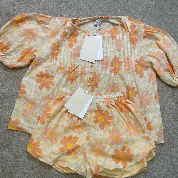 Sabo Skirt Leta Set - Autumn Floral / S - Picture 6 of 8